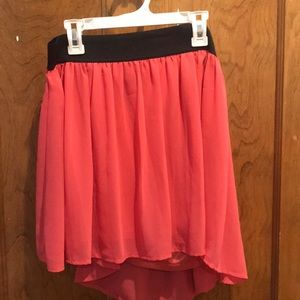 Pink Skater Skirt